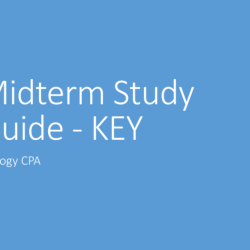 Ap biology midterm study guide